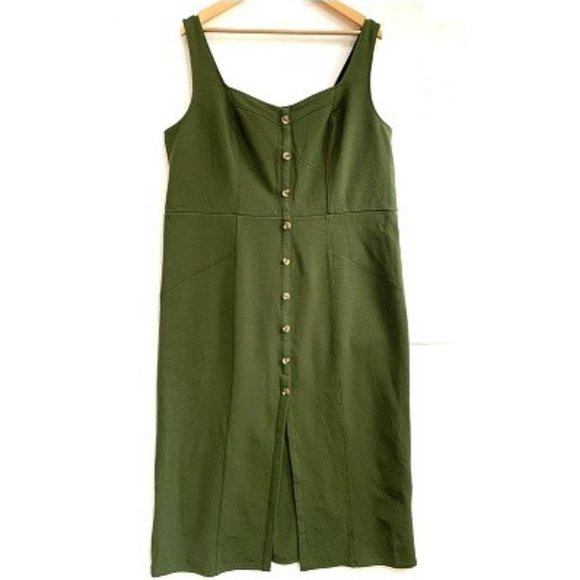 Maeve Knit Midi Dress Plus size - Picture 2 of 12